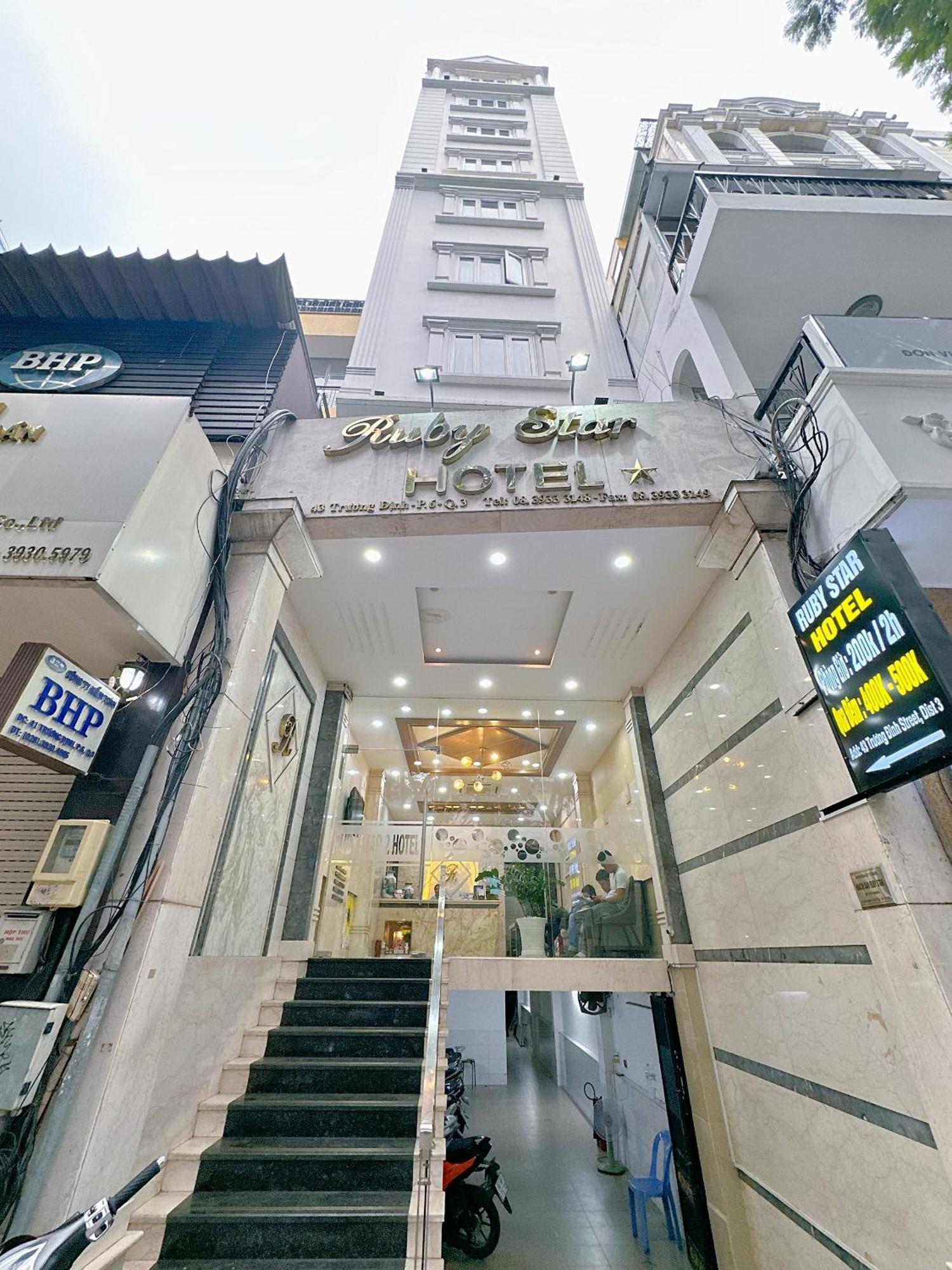 Ruby Star Hotel- Near Ben Thanh Market Ho-Chi-Minh-Stadt Exterior foto